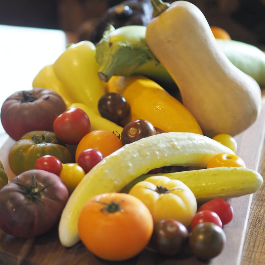 カラフルな野菜