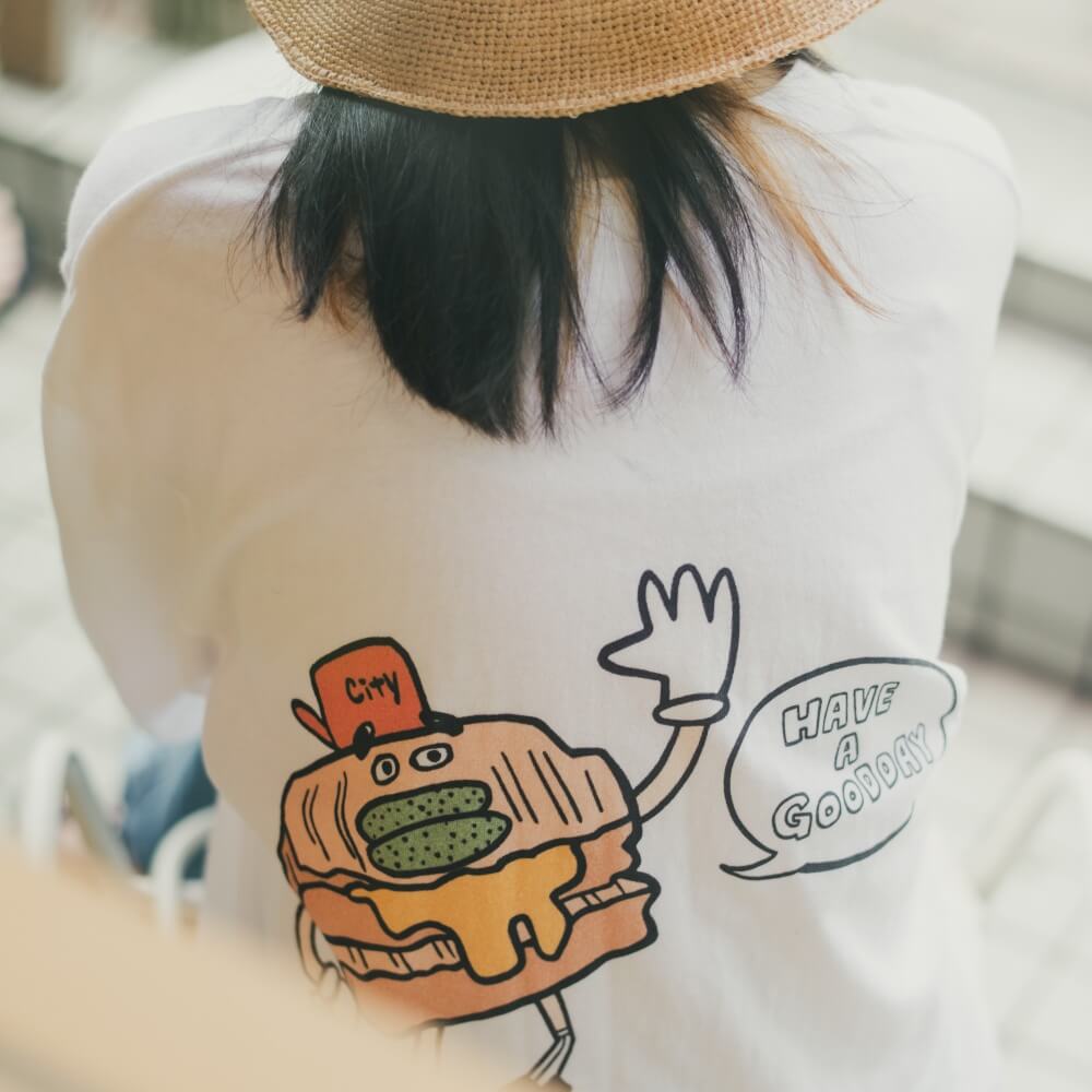 カフェトレーナーイラスト