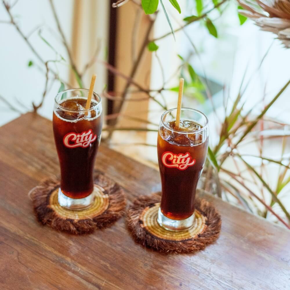 ２つのアイスコーヒー