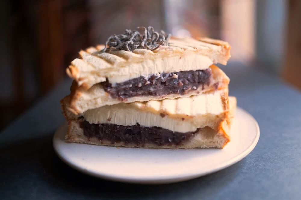 あんチーズホットサンド